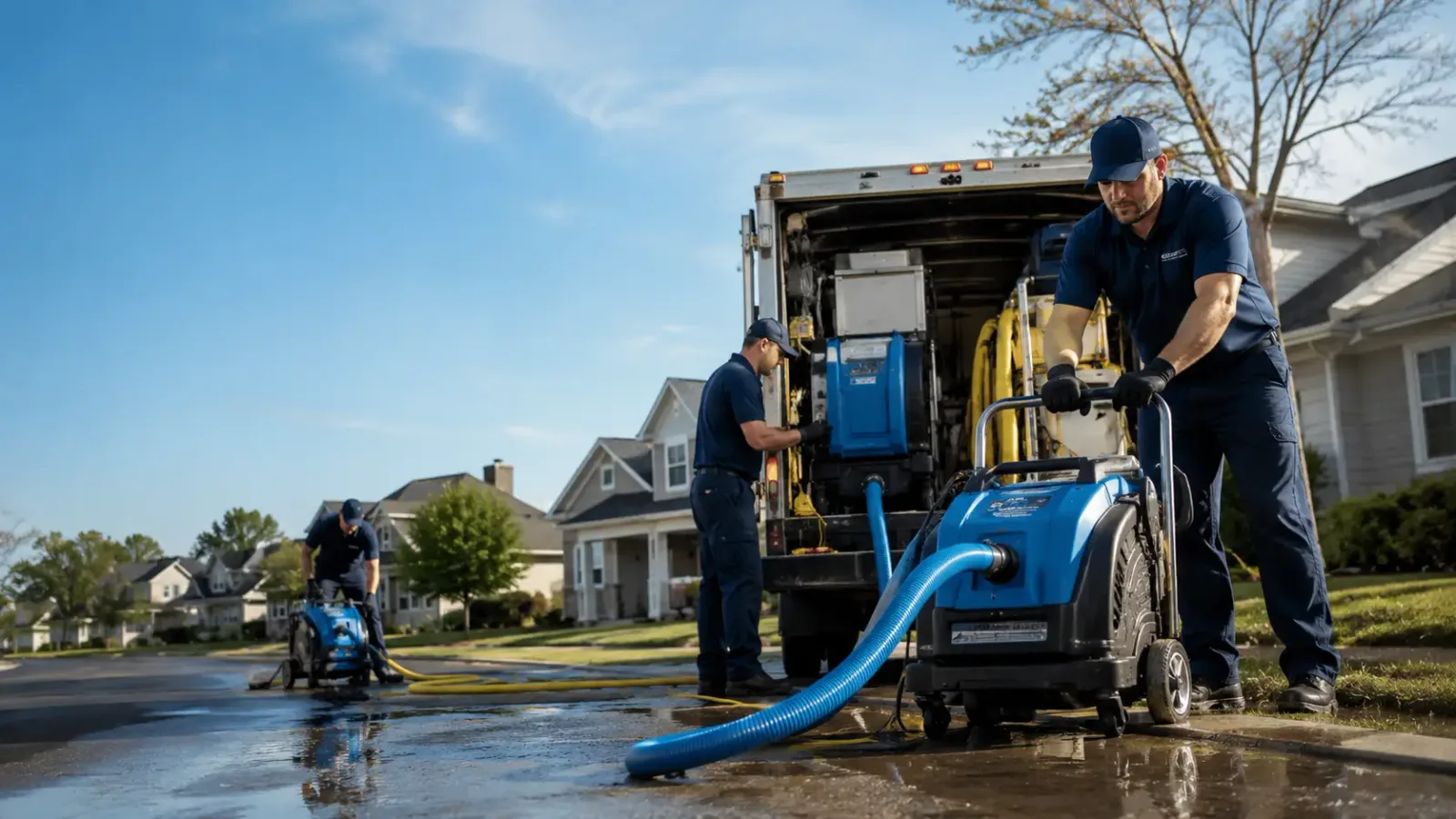 Flood Damage Cleanup in Grassflat, PA